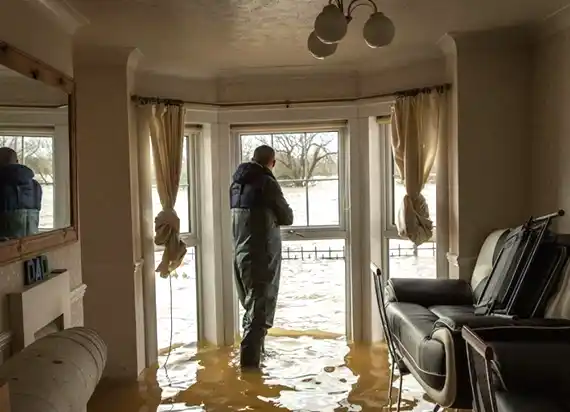 water damage restoration service St. Mary of the Woods